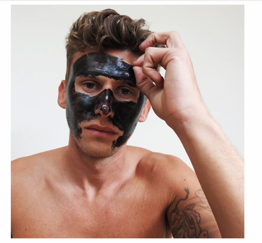 BarberPro Face Putty Peel-Off Mask with Activated Charcoal