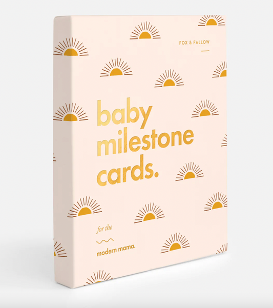 BABY MILESTONE CARDS - BOHO
